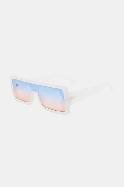 The Mood Polycarbonate Frame Rectangle Sunglasses
