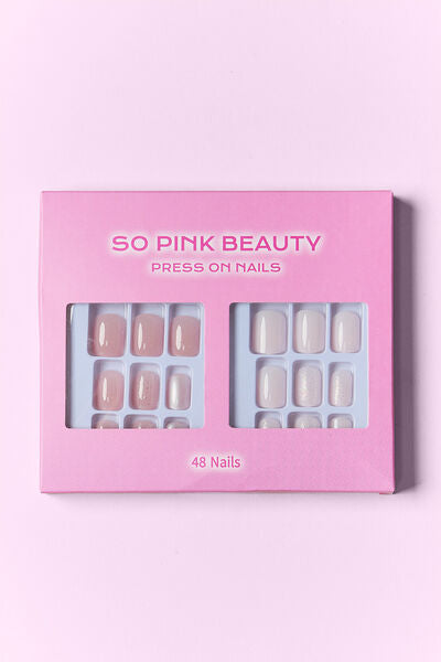SO PINK BEAUTY Classy Press On Nails 2 Packs