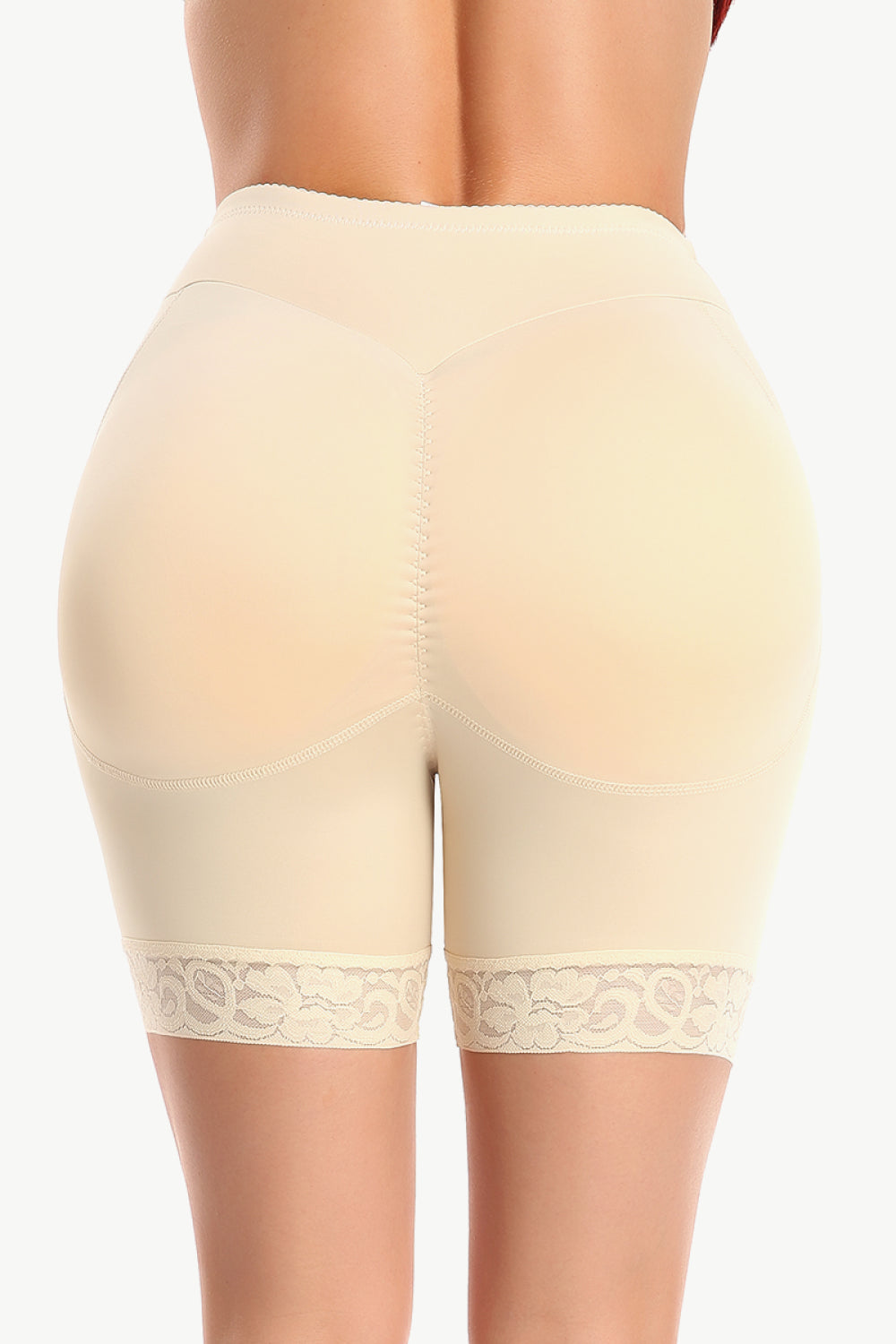 Lace Trim Lifting Pull-On Shaping Shorts